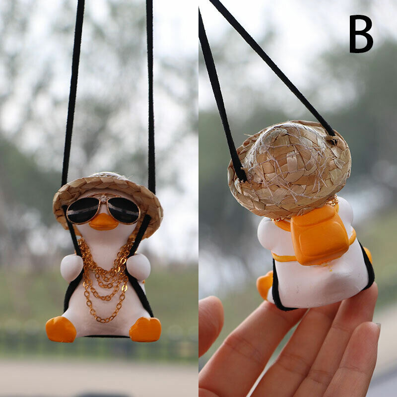 Swinging Duck Car Ornament