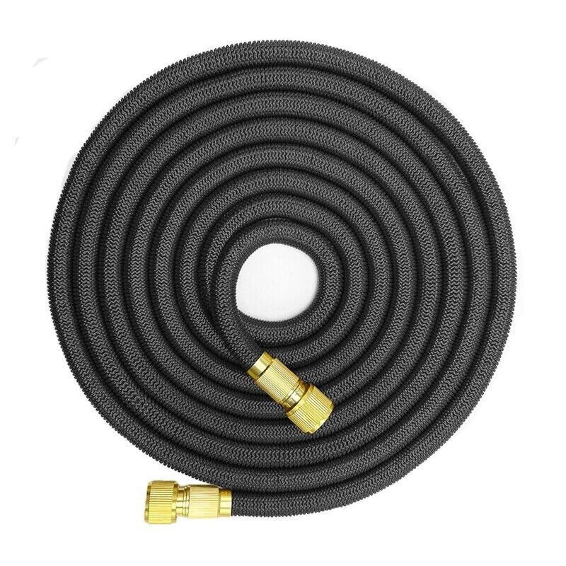 Deluxe Expandable Garden Hose - 4X Stronger & Flexible, Available in 25, 50, 75, 100FT Lengths