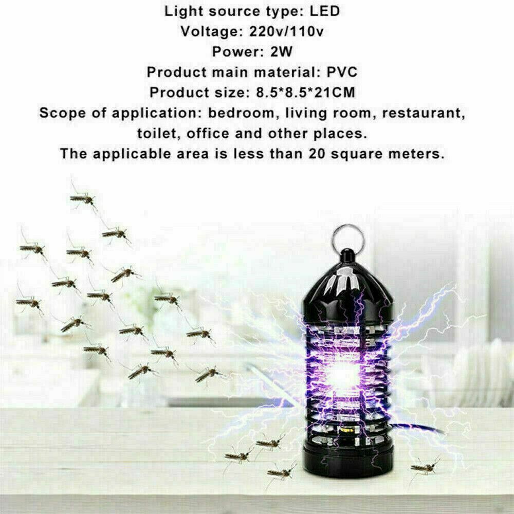 Electric UV Mosquito Killer Lamp - Indoor/Outdoor Insect Zapper & Fly Trap