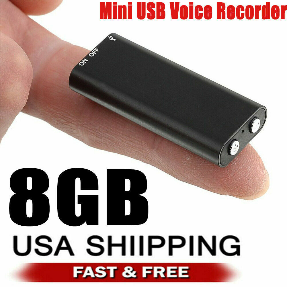 Mini Audio Recorder- Voice Activated (8GB)
