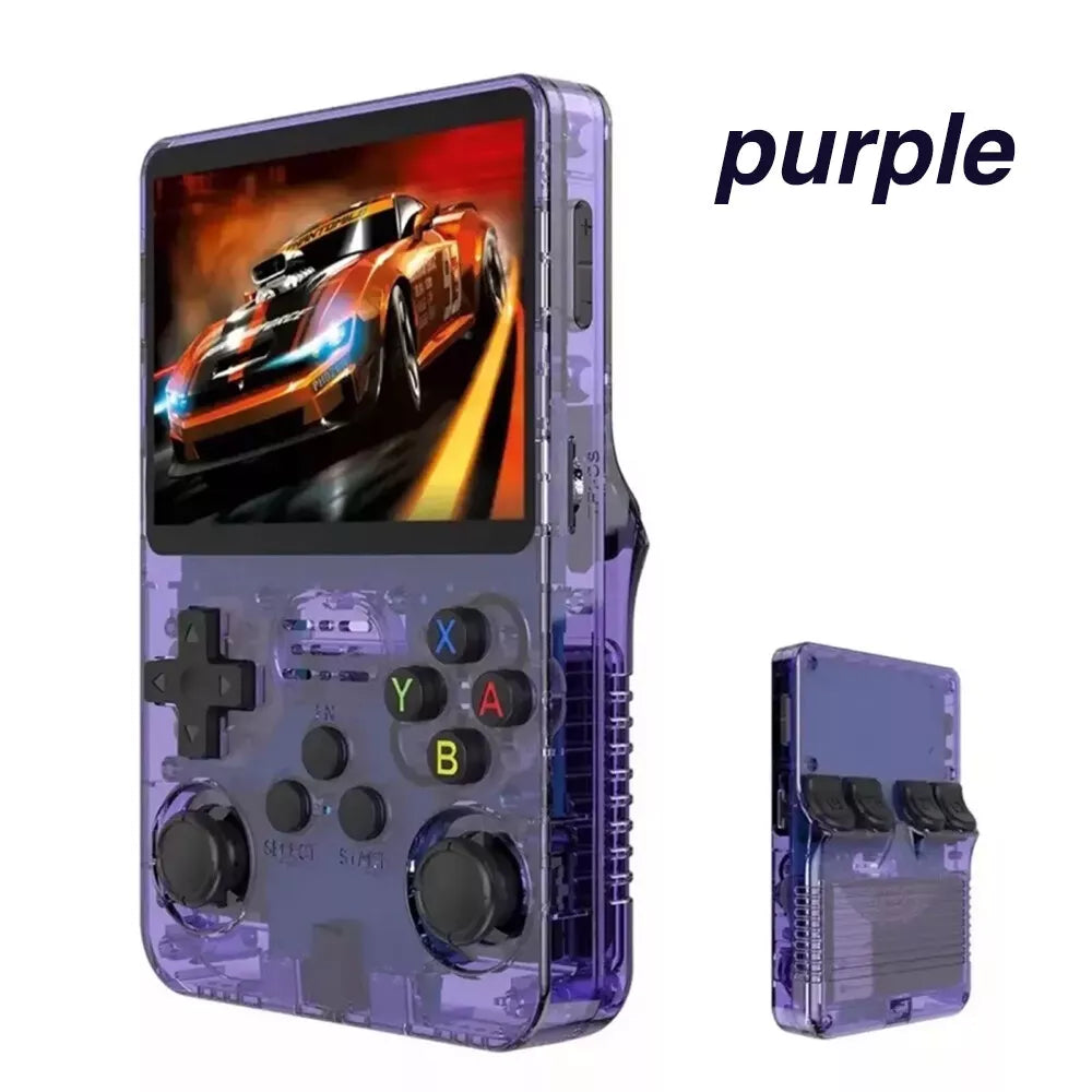 R36S Retro Handheld Game Console – 10,000+ Games, 3.5” IPS Screen, Supports PS1/NES/SNES