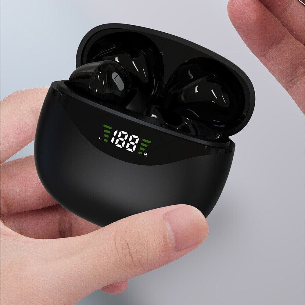 Wireless Noise-Cancelling Bluetooth Earbuds with Charging Case