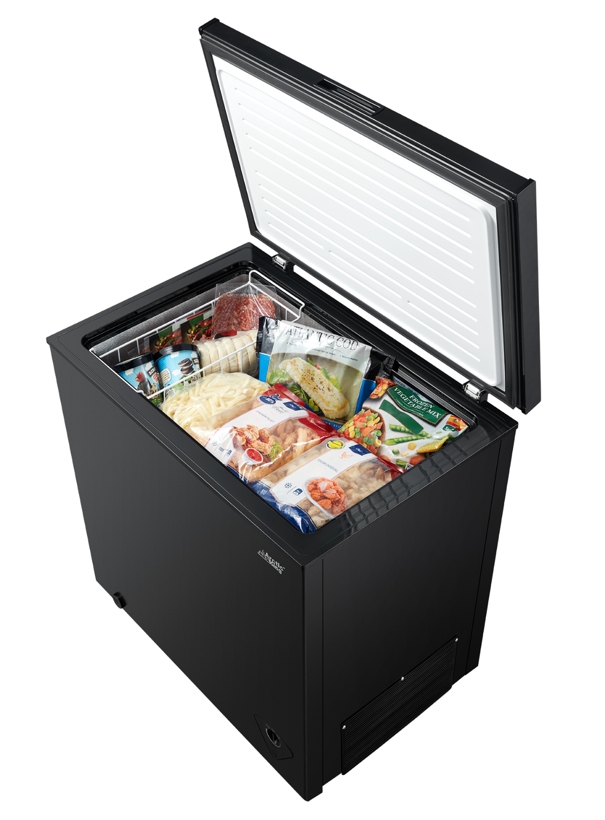 7-Cubic Feet Chest Freezer with Removable Basket for Deep Food Storage