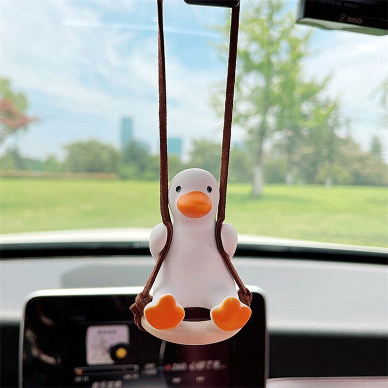 Swinging Duck Car Ornament