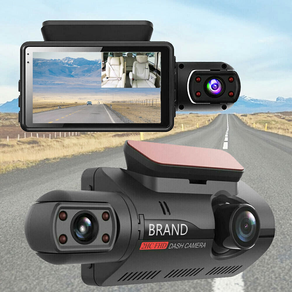 1080P Dual Lens Car DVR Dash Cam Video Recorder
