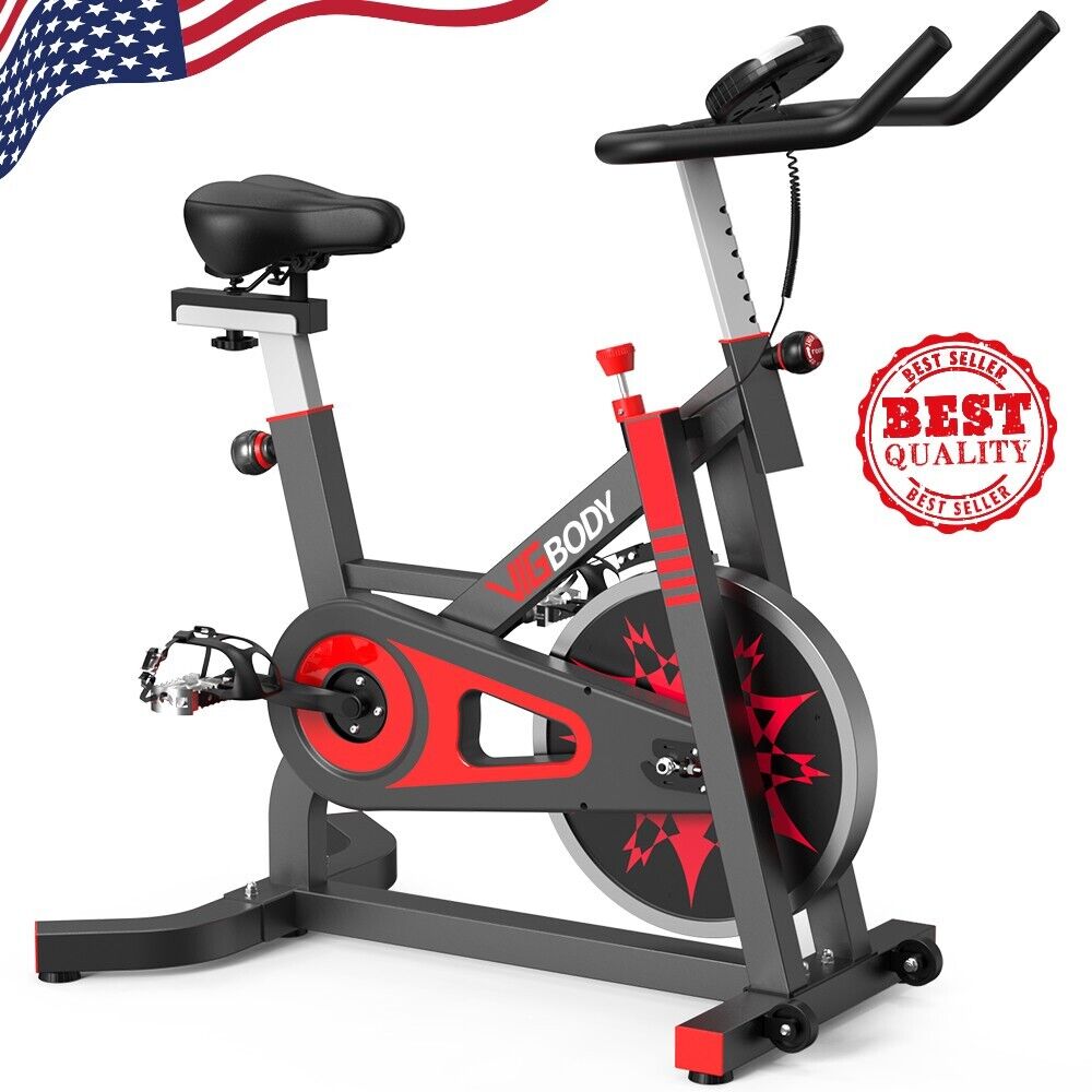 Indoor exercise bike for home fitness