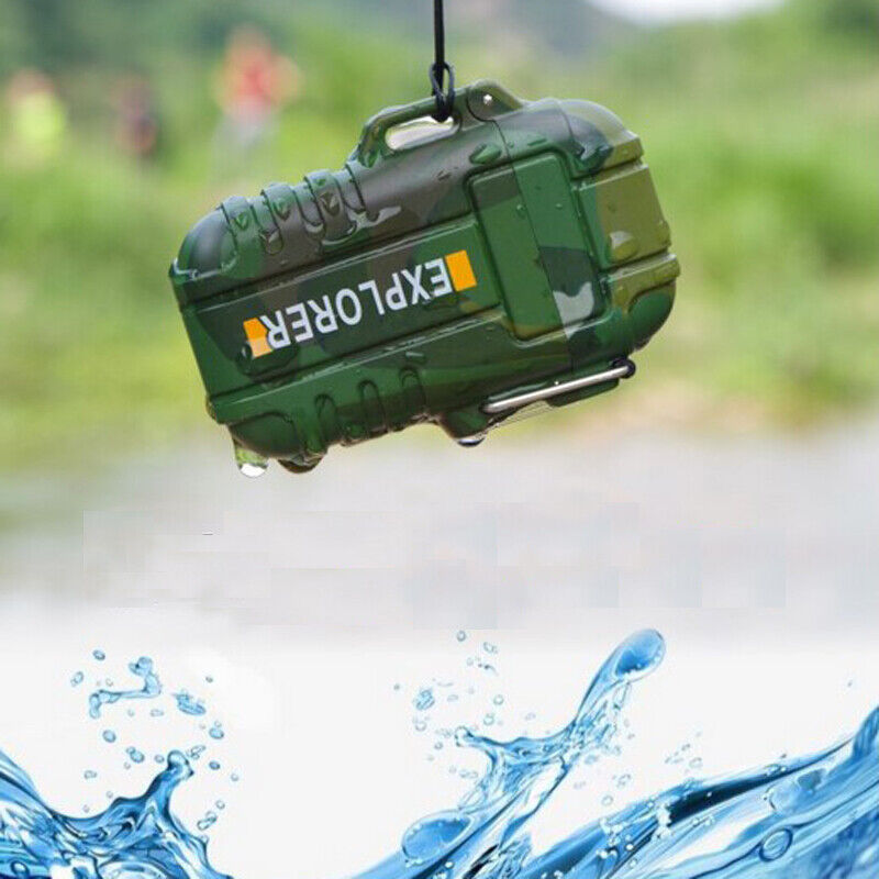 Waterproof Dual Arc Electric Lighter with Flameless Plasma Technology and USB Rechargeable Functionality