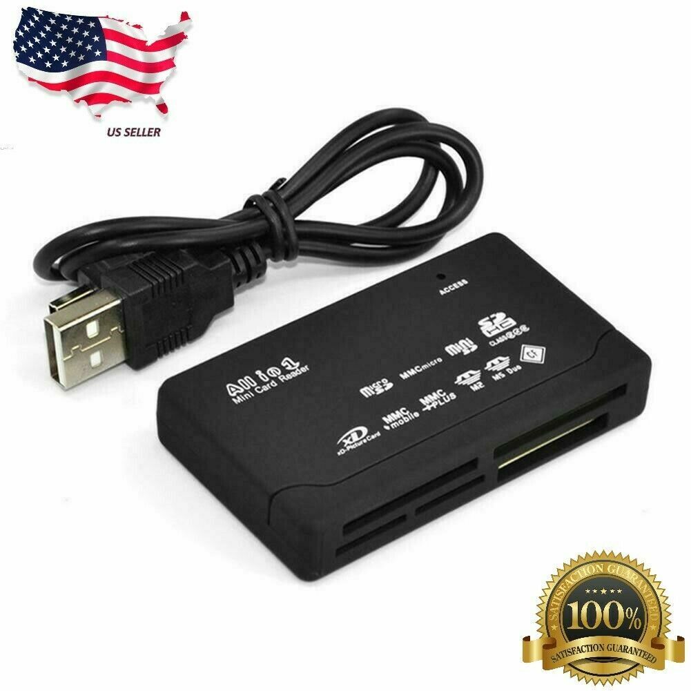 USB Memory Card Reader Mini 26-IN-1 2.0 High Speed