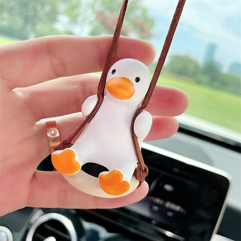 Swinging Duck Car Ornament