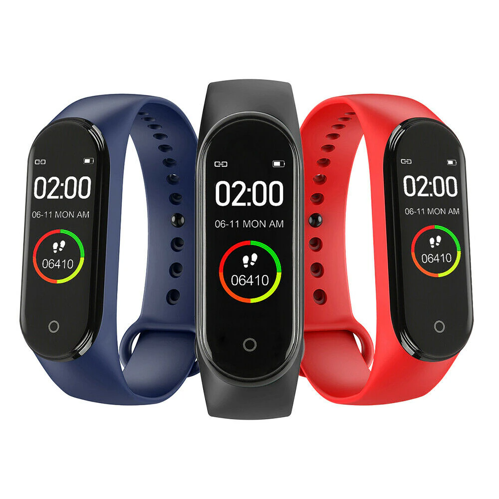 Smartwatch Fitness Tracker with Heart Rate and Blood Pressure Monitor