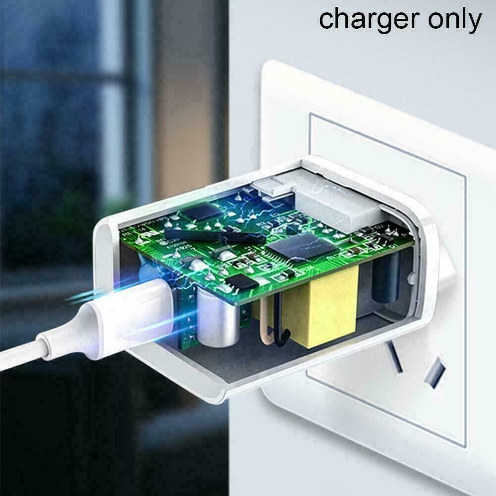 25W USB-C Super Fast Wall Charger 6FT Cable For Samsung Galaxy S20 S21 S22 S23
