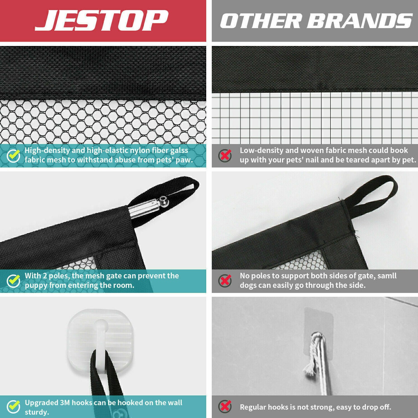 Baby and Pet Safety Gate- Mesh