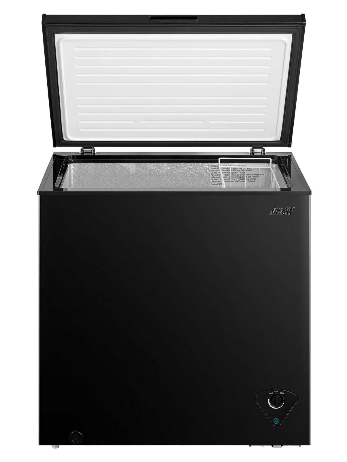 7-Cubic Feet Chest Freezer with Removable Basket for Deep Food Storage