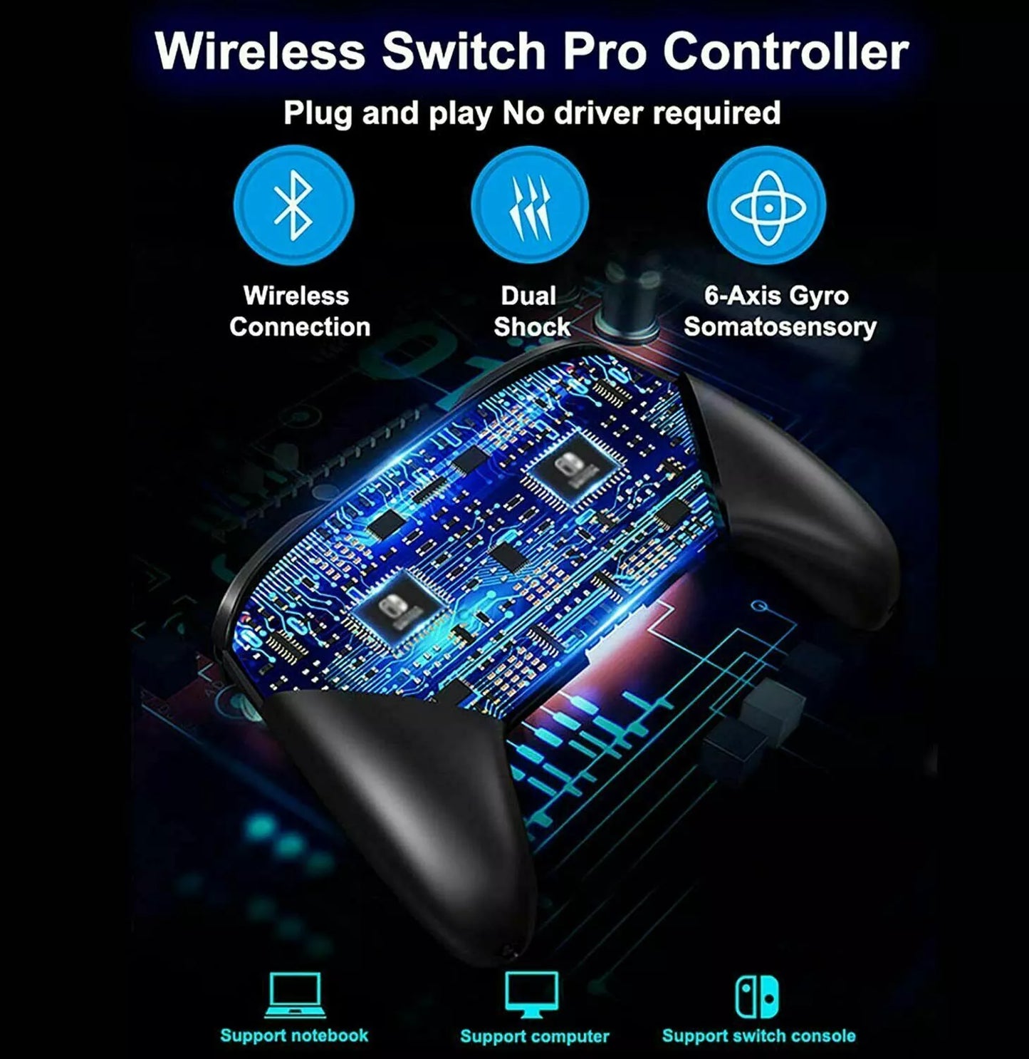 Pro Wireless Game Controller Nintendo Switch/ Lite