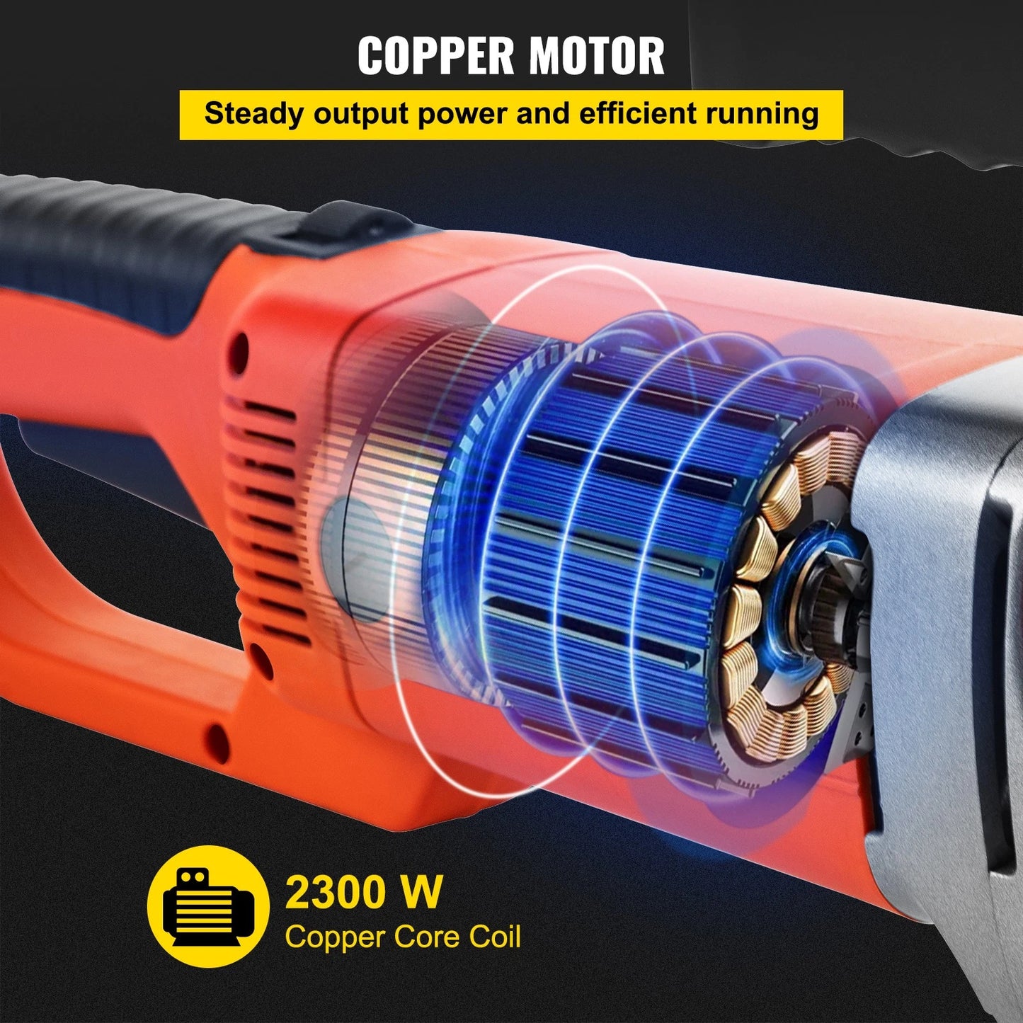 Electric Pipe Threader Machine 1/2”–2” with 6 Dies & Storage Case – 2300W Portable Threading Tool