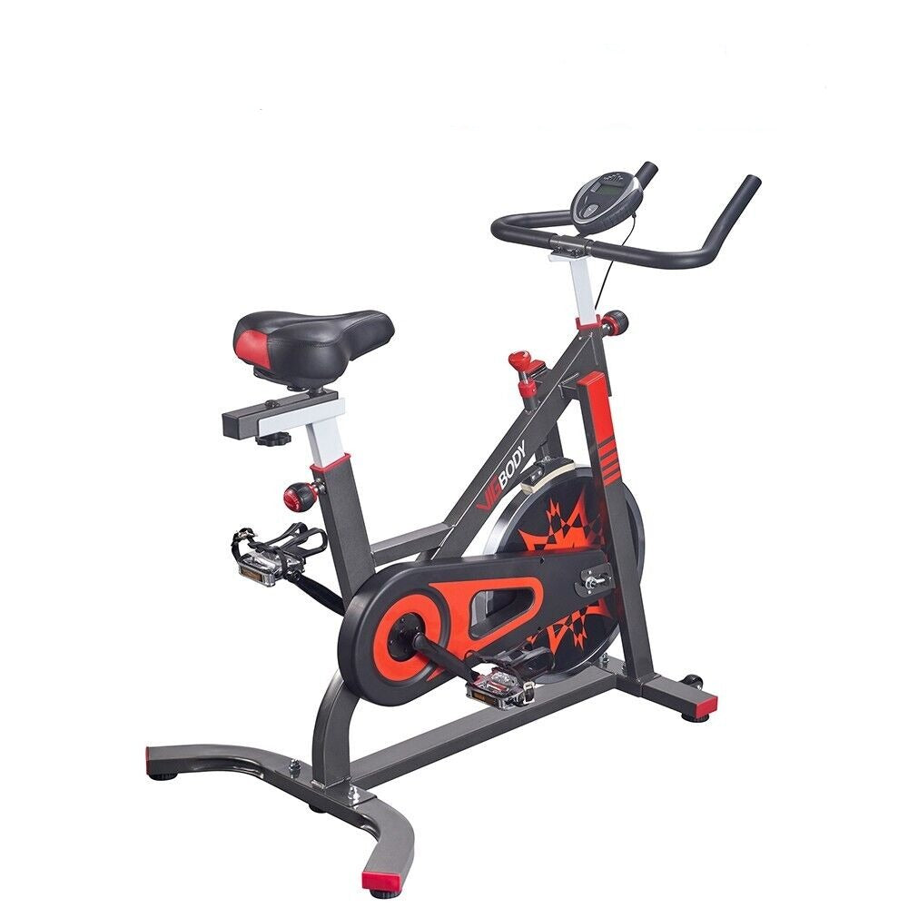 Indoor exercise bike for home fitness
