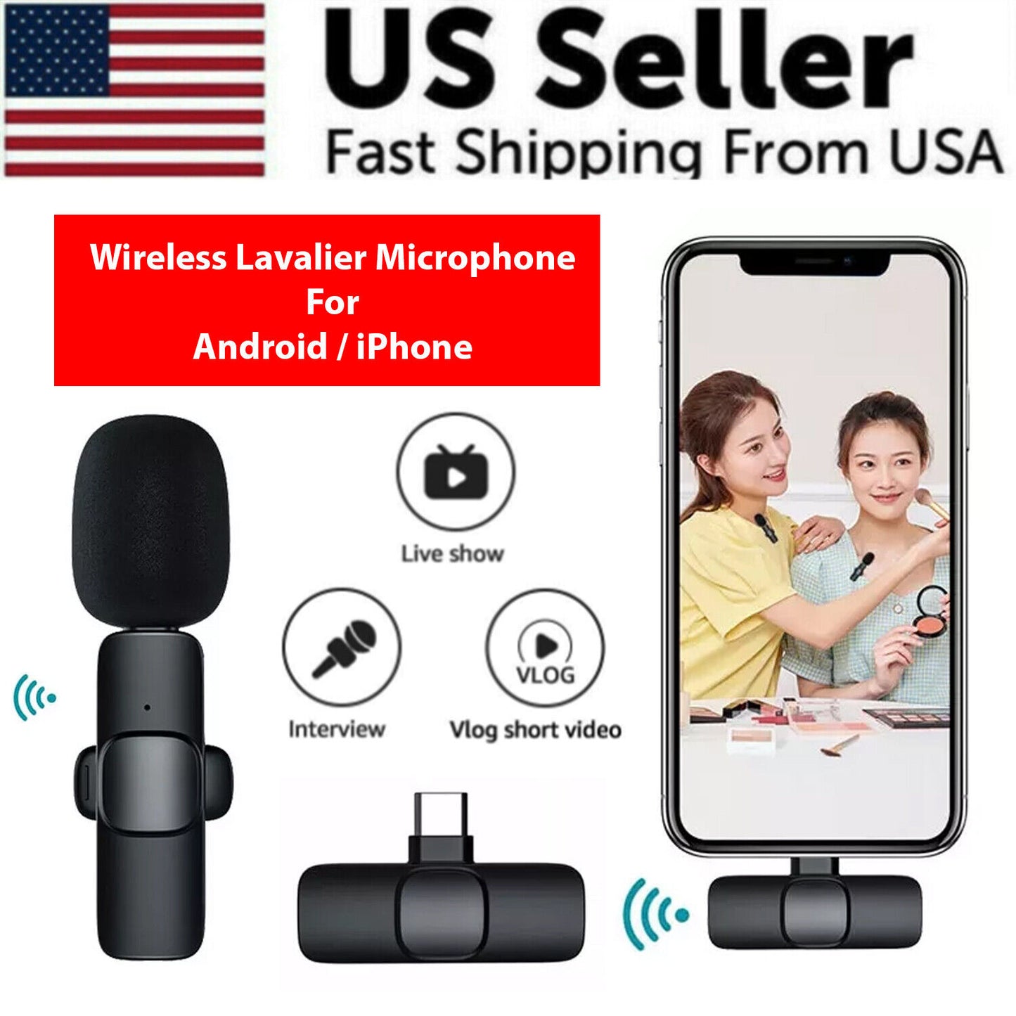Smartphone Microphone Mic for IOS & Android