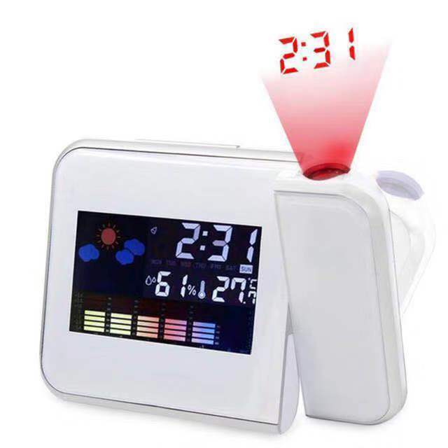 Alarm Clock with Projection (Temperature & Humidity Monitoring)