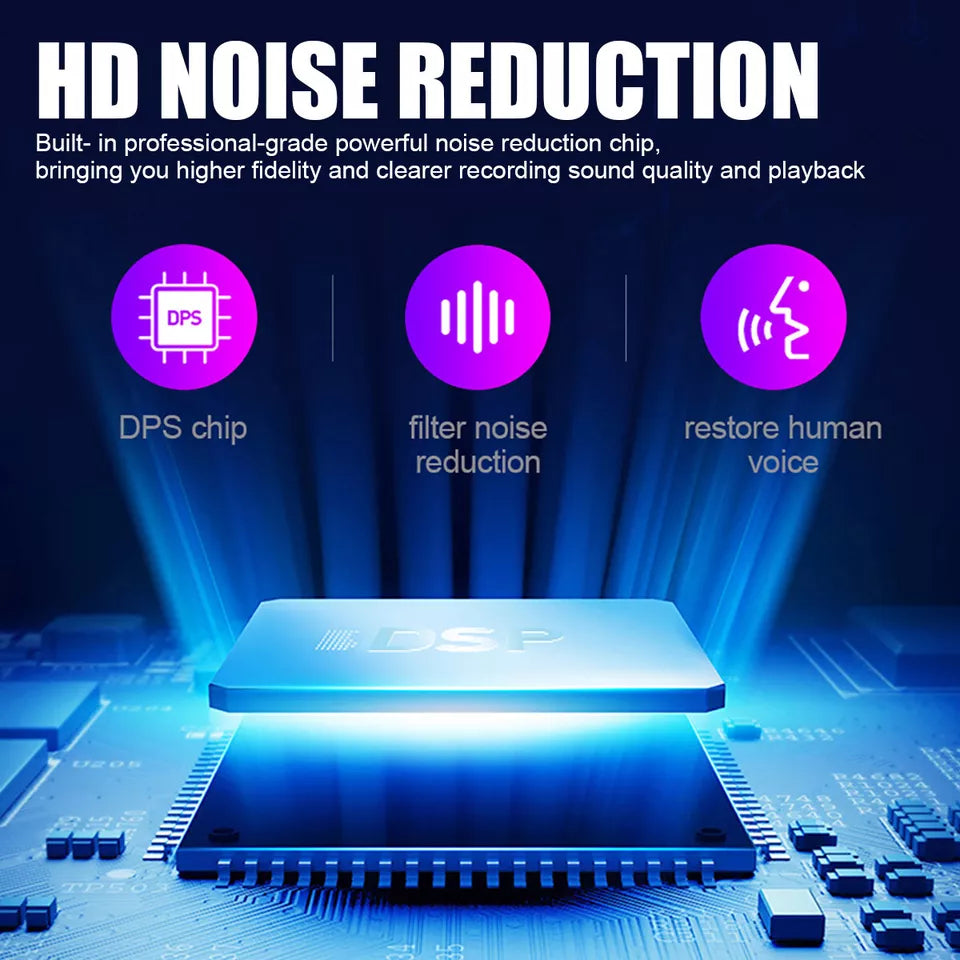 Mini Digital Voice Activated Recorder Audio Recording Device-8/16G