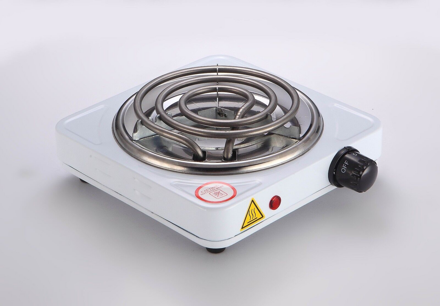 Portable Electric Single Burner Stove – 1000W Hot Plate for Quick, Compact Cooking