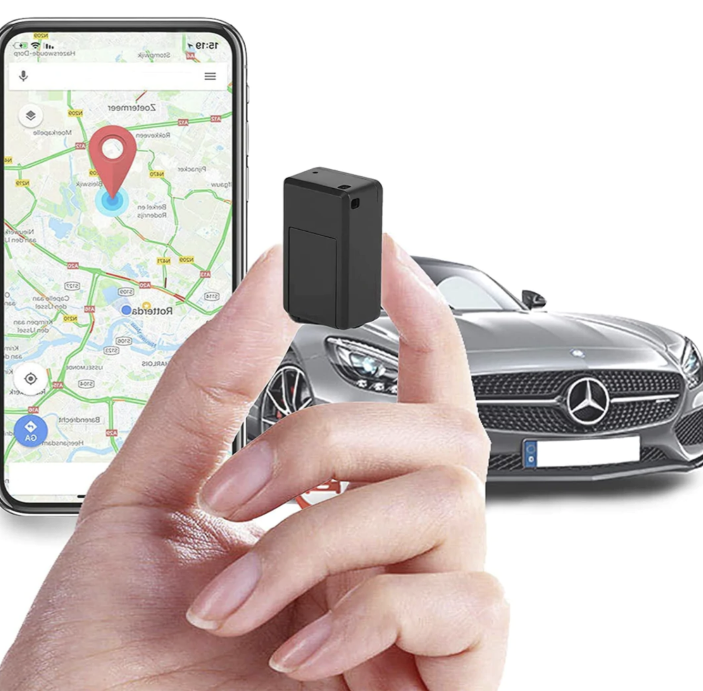 Mini GPS Tracker with Voice Recorder – Real-Time 4G Tracking Device for Vehicles, Equipment, and Personal Use
