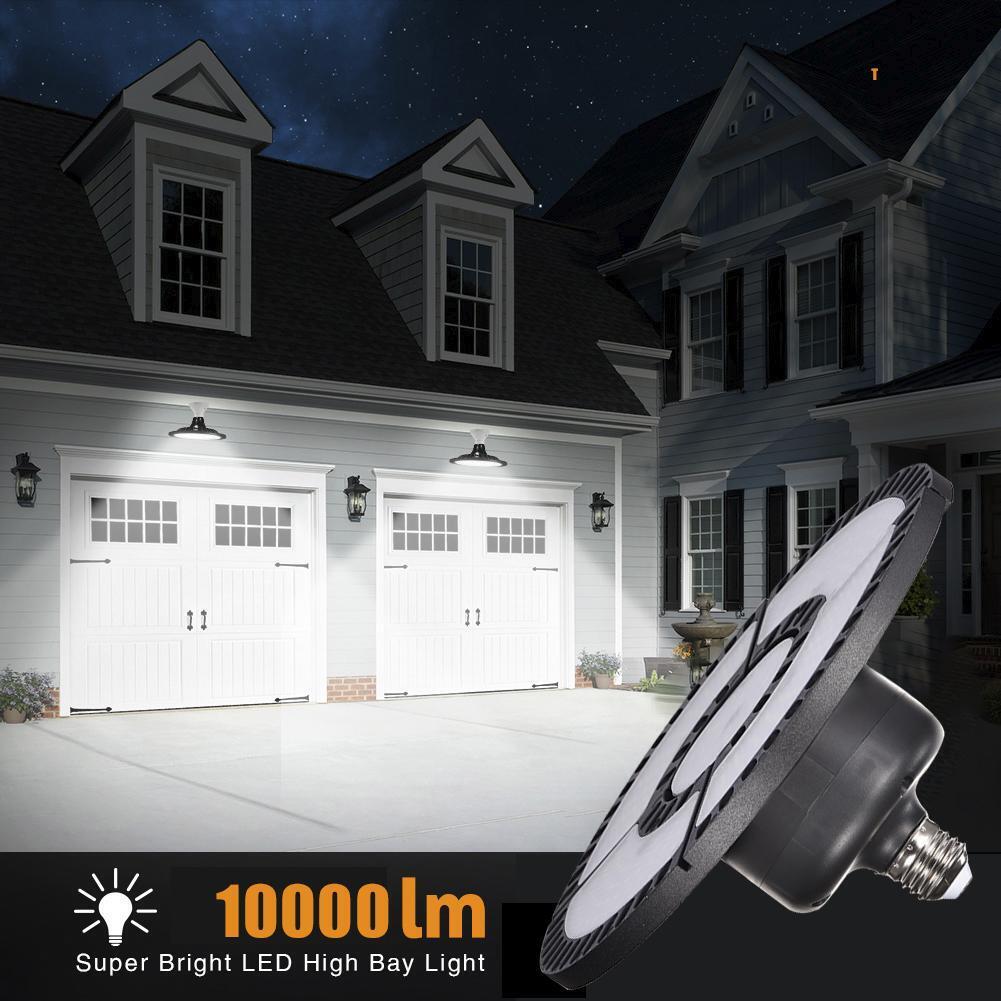 Bright Warehouse LED 100W UFO High Bay Lights Factory Shop GYM Light Lamp