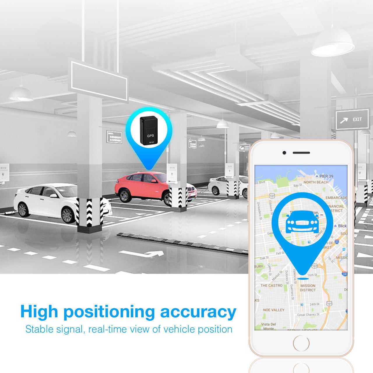 Mini GPS Real Time Tracker GSM/GPRS Tracking Device