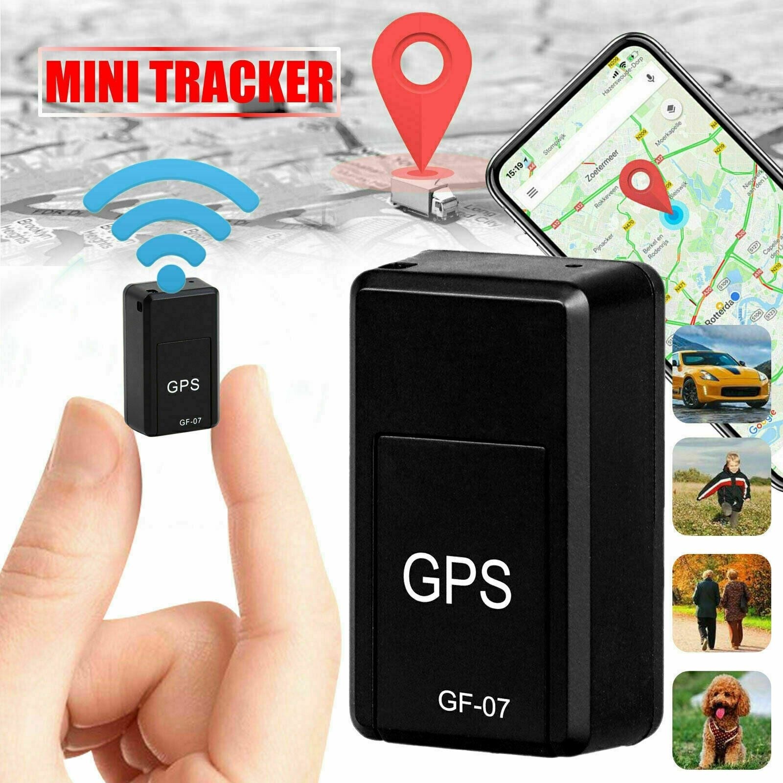 Mini GPS Real Time Tracker GSM/GPRS Tracking Device