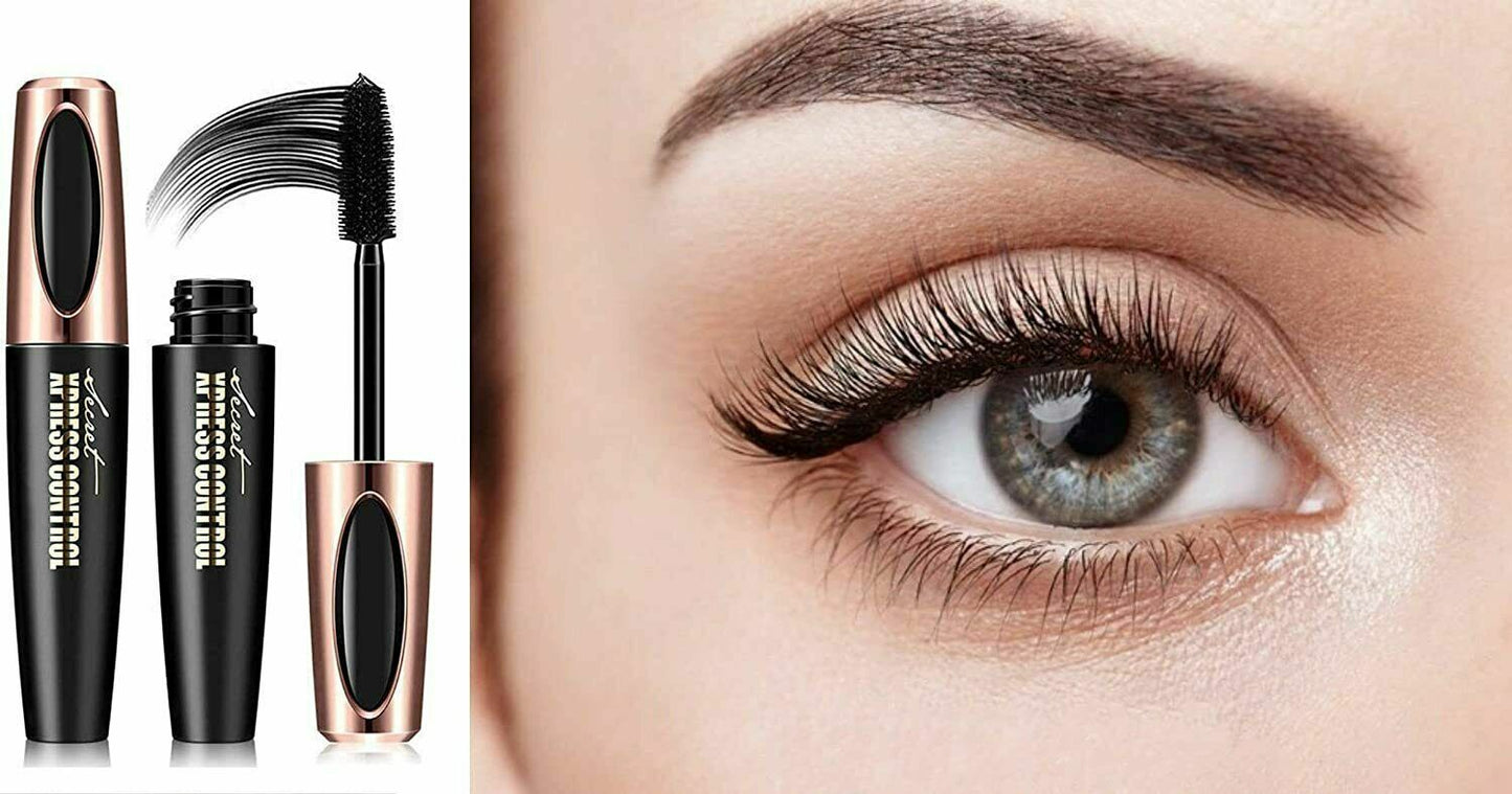 4D Silk Fiber Waterproof Eyelash Mascara