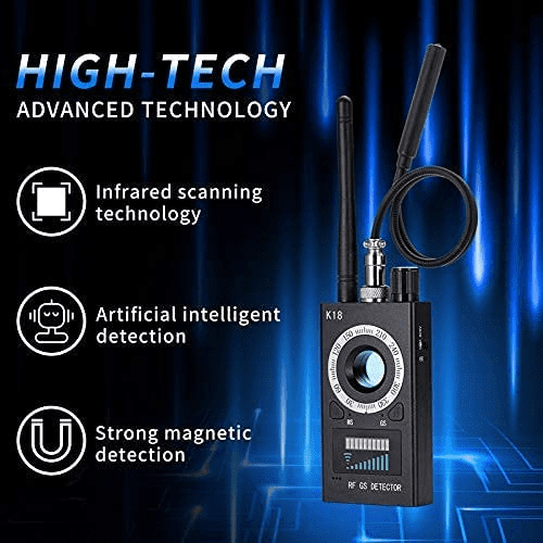 Hidden Camera Detector Bug Detector Hidden Device Detector RF Audio