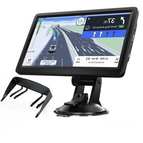 GPS Navigation System with 78 Canada+Mexico+US Maps and 256MB+8GB Memory for Cars and Trucks