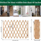 Bamboo Accordion Safety Gate for Children and Pets