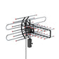500+ Miles Outdoor TV Antenna Motorized Amplified HD TV 4k VHF/UHF 360°