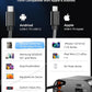 Retractable Car Charger 4 in 1, Fast Car Phone Charger with Cord 2.6ft, USB C and Apple Car Charger Adapter, Compatible with iPhone 16 15/15 Pro Max/14/13/12/11, Galaxy, Pixel