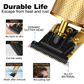 Professional Men's Beard & Hair Trimmer Kit: Cordless T-Blade Shaver & Barber