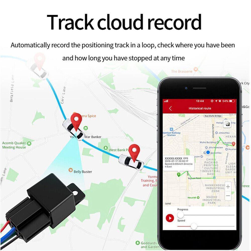 Real-Time GPS Tracking Locator: GPRS/GSM Anti-Theft Device for Cars & Motorcycles