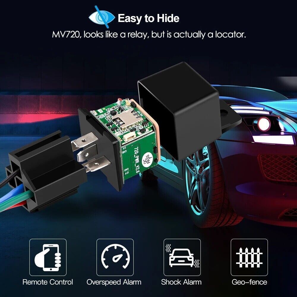 Real-Time GPS Tracking Locator: GPRS/GSM Anti-Theft Device for Cars & Motorcycles
