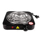 Portable Electric Single Burner Stove – 1000W Hot Plate for Quick, Compact Cooking