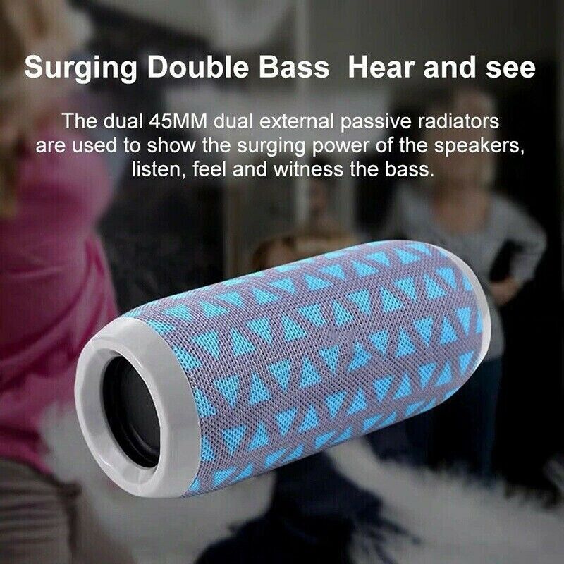 Wireless Bluetooth Speaker with Waterproof Design