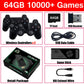 HDMI 4K Retro Game Stick Console – 64GB with 20,000+ Classic Games & 2 Wireless Controllers