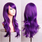 70cm  Long Curly Wig for Cosplay and Costume Parties, Full and Wavy Anime-Style Hair