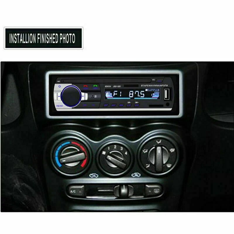 Bluetooth Car Stereo Audio SD USB MP3 Radio Player