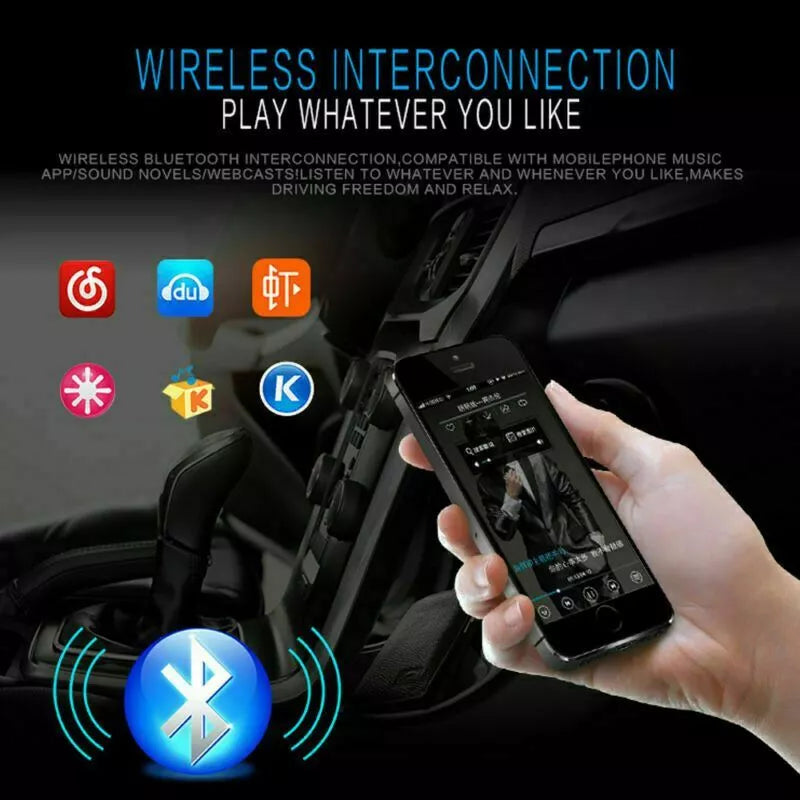 Bluetooth Car Stereo Audio SD USB MP3 Radio Player