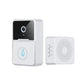 Smart Wireless Video Doorbell with Camera, 2-Way Audio, Night Vision, and Indoor Chime – WiFi Enabled
