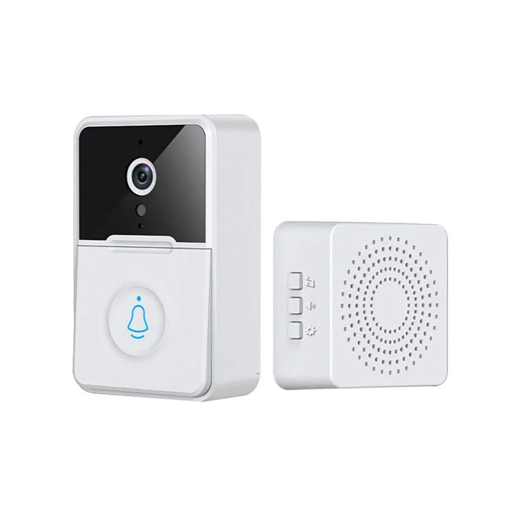 Smart Wireless Video Doorbell with Camera, 2-Way Audio, Night Vision, and Indoor Chime – WiFi Enabled