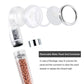 High-Pressure Shower Head for Powerful Bathroom Energy and Water Savings with Built-in Filter