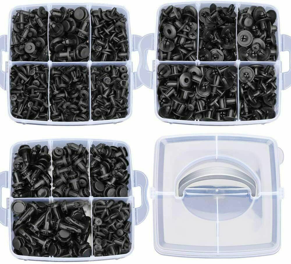 750 Piece Nylon Auto Fasteners Kit - Essential for Any Car Owner