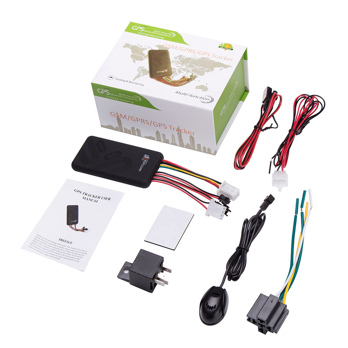 Real-Time Car & Truck GPS Tracker: GSM SIM GPRS Locator for Vehicle Tracking