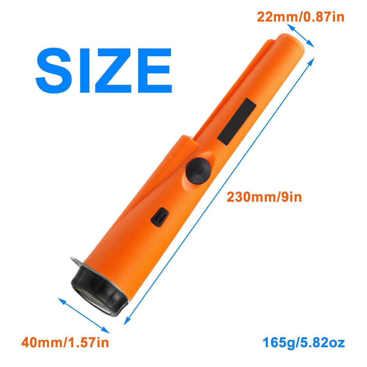 Handheld Waterproof Metal Detector - Ultimate Gold Digger Hunter with High Sensitivity Testing