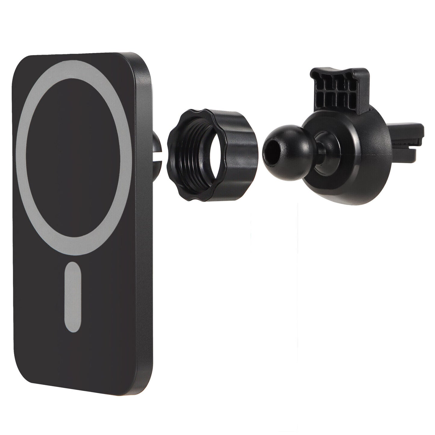 Magnetic Wireless Charger Car Mount Holder For iPhone 12 13 14 Pro Max MagSafe